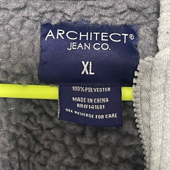 Architect Jean Co. Nordic Plaid Hooded Jacket XL - Picture 4 of 4